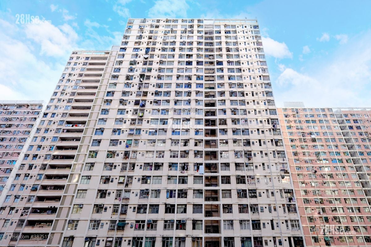building outlook: Tsui Ping (North) Estate Sell 1 Bedroom , 1 Bathroom 381 ft²