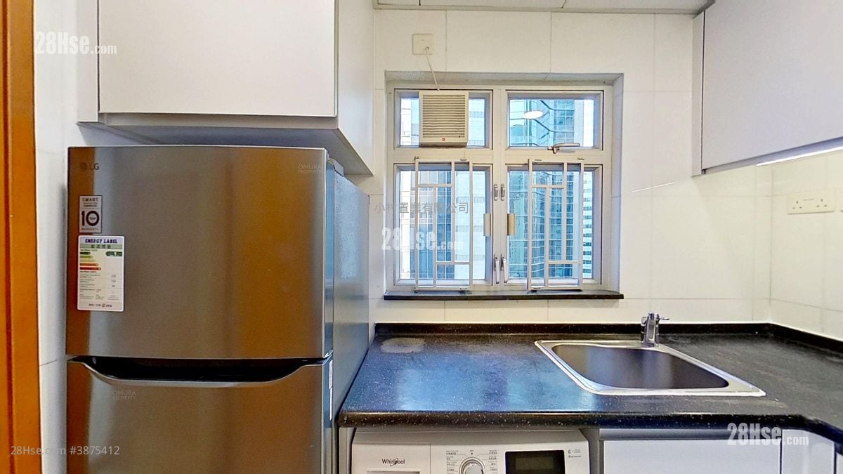 kitchen: Tung Tze Terrace Rental 2 Bedrooms , 1 Bathroom 451 ft²