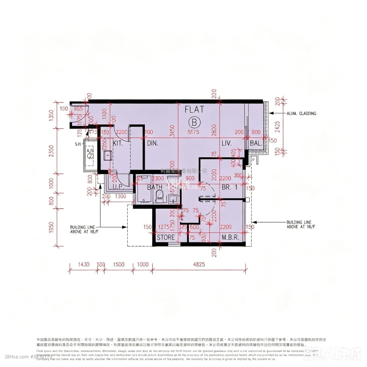 Park Yoho Rental 3 Bedrooms , 1 Bathroom 594 ft²