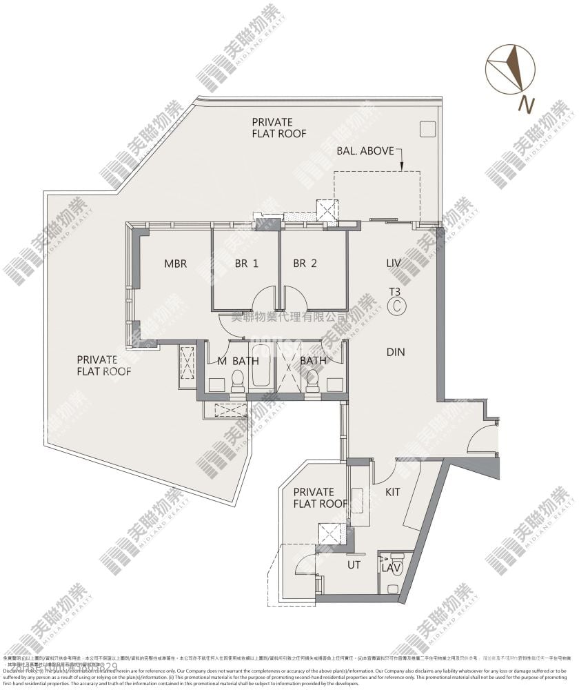 Onmantin Rental 3 Bedrooms , 2 Bathrooms 846 ft²