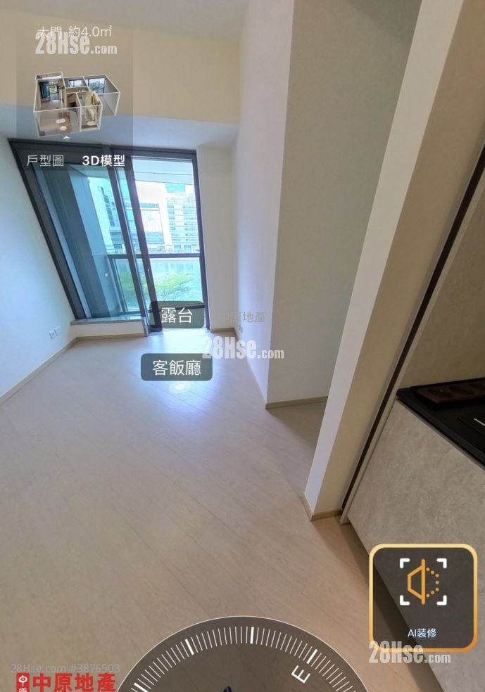 One Victoria Rental 2 Bedrooms , 1 Bathroom 459 ft²