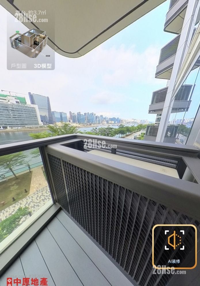 One Victoria Rental 2 Bedrooms , 1 Bathroom 459 ft²