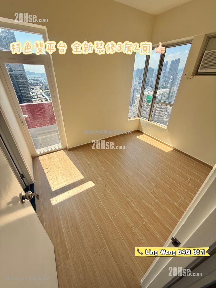 宝辉阁 租盘 3 房 , 2 浴室 697 平方尺