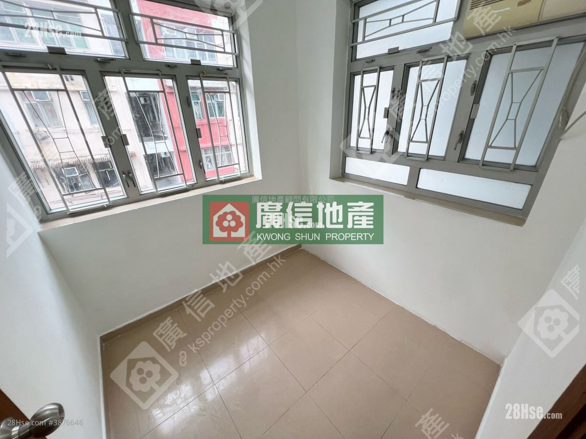 中美楼 租盘 2 房 , 1 浴室 263 平方尺