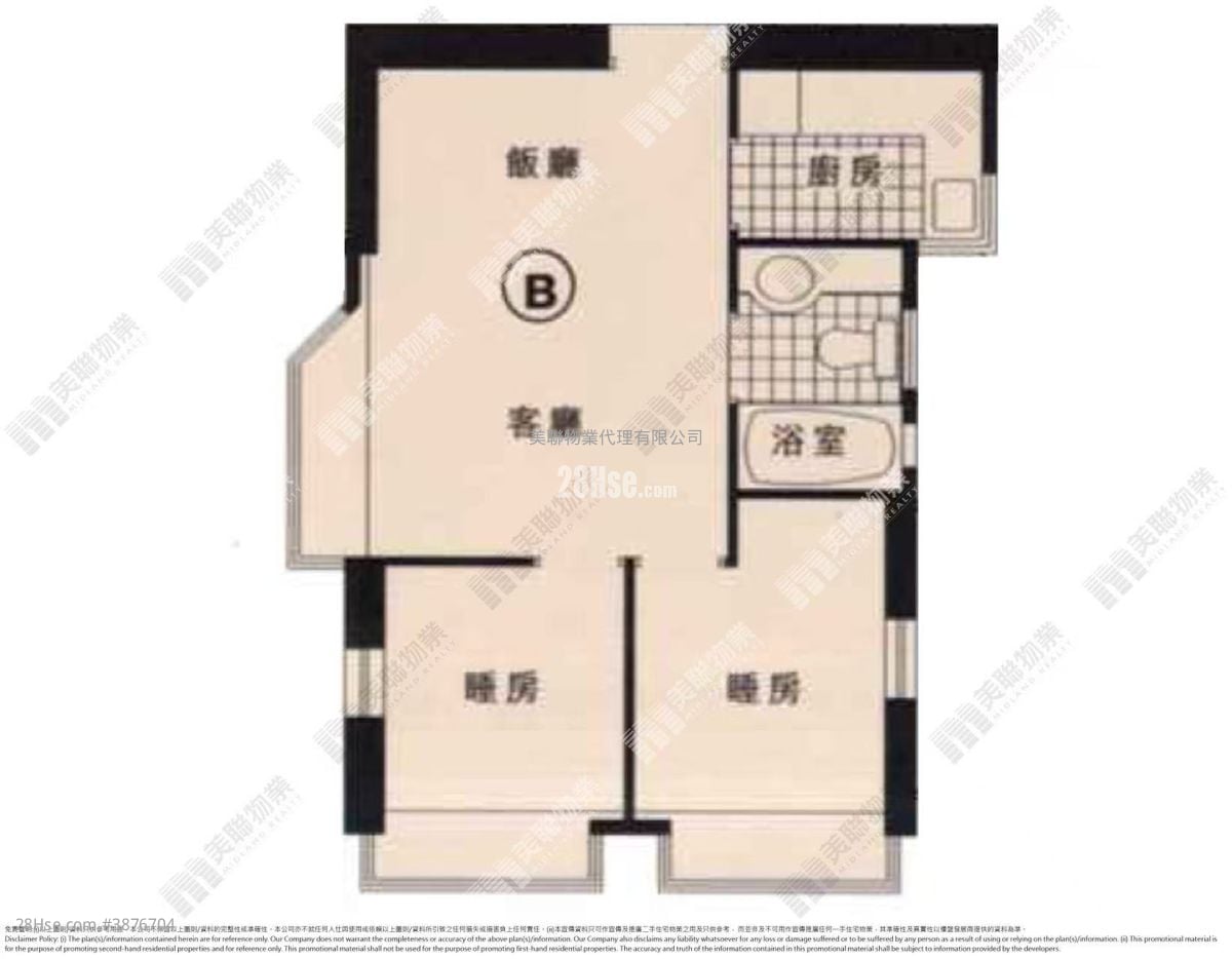 La Cite Noble Rental 2 Bedrooms , 1 Bathroom 378 ft²