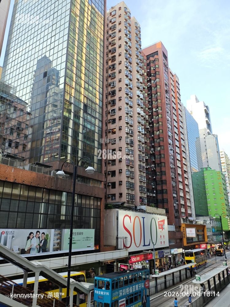 大廈外觀: 本大廈為附近較早重建之物業，樓齡新也是本大廈之優點