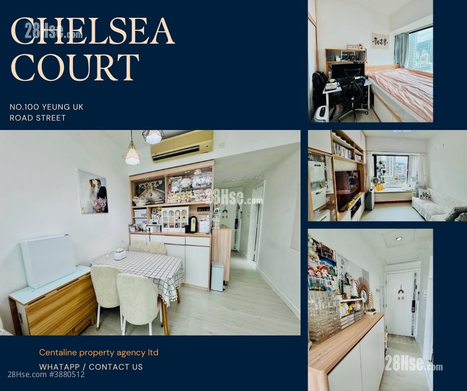 Chelsea Court Sell 2 Bedrooms , 1 Bathroom 471 ft²