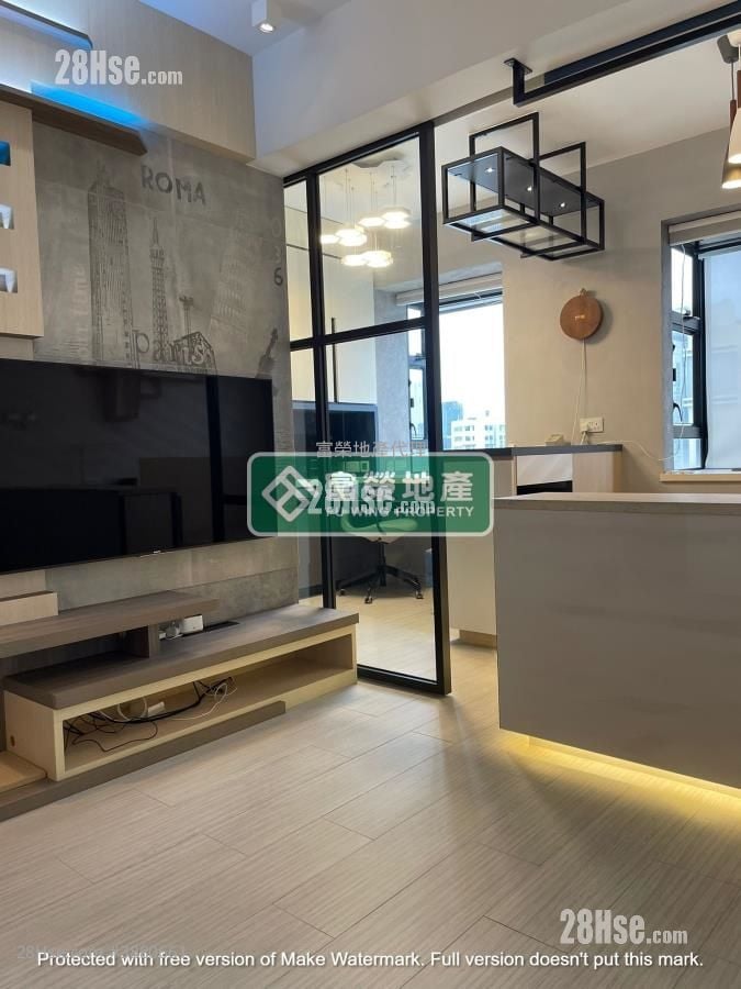 鸿都大厦 租盘 开放式间隔 , 1 浴室 312 平方尺