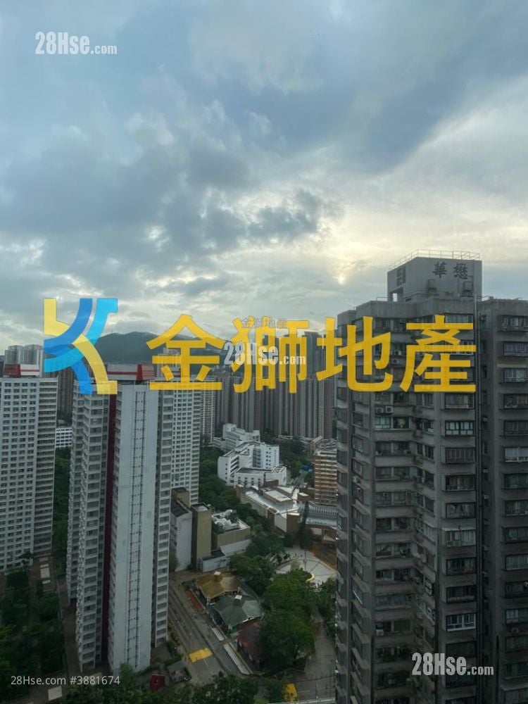 金狮花园 租盘 2 房 , 1 浴室 322 平方尺
