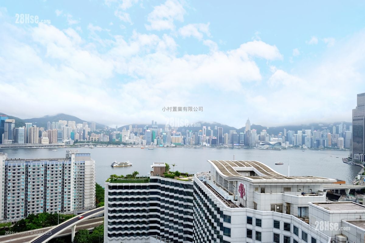 景观: 都会轩 售盘 2 房 , 1 浴室 464 平方尺