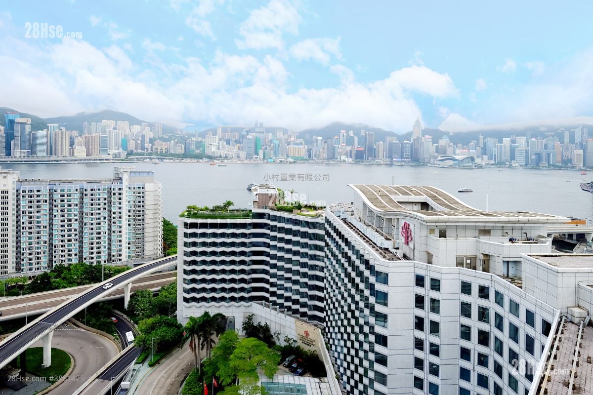 景观: 都会轩 售盘 2 房 , 1 浴室 464 平方尺