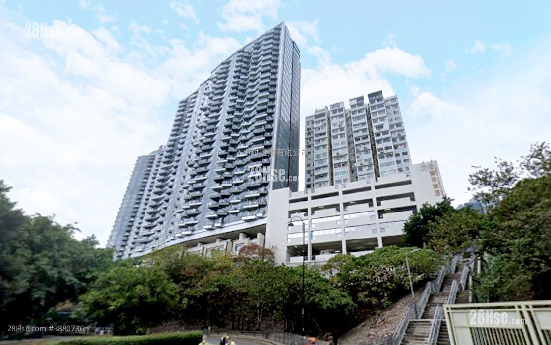 大厦外观: 珍宝阁 售盘 2 房 , 1 浴室 413 平方尺