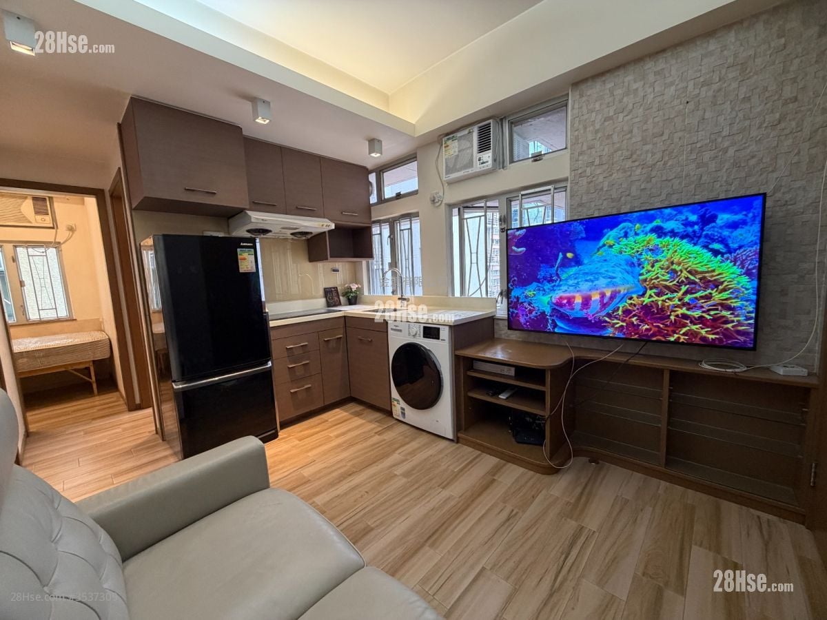 living room: Kiu Chau Building Rental 1 Bathroom 254 ft²