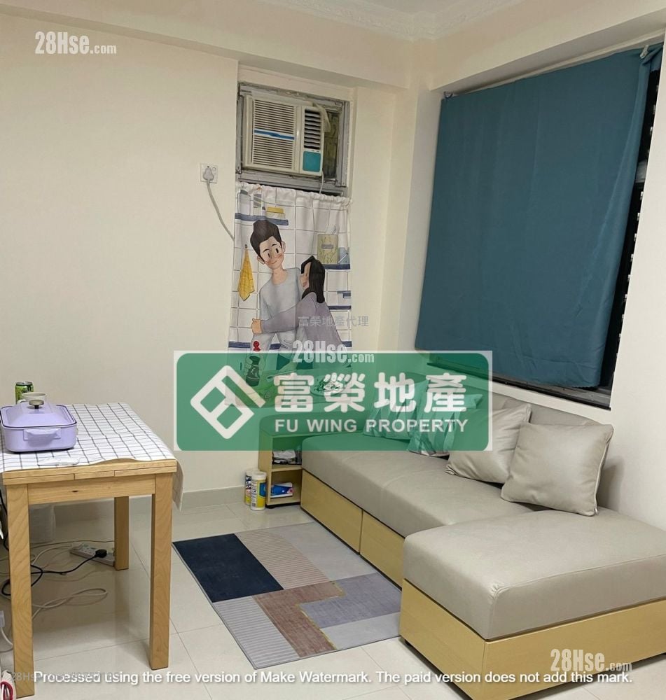 富麗閣 租盤 開放式間隔 , 1 浴室 214 平方呎