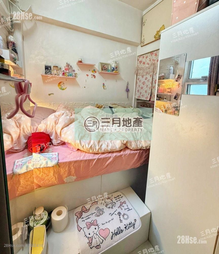 炮台街51號 租盤 3 房 , 1 浴室 521 平方呎