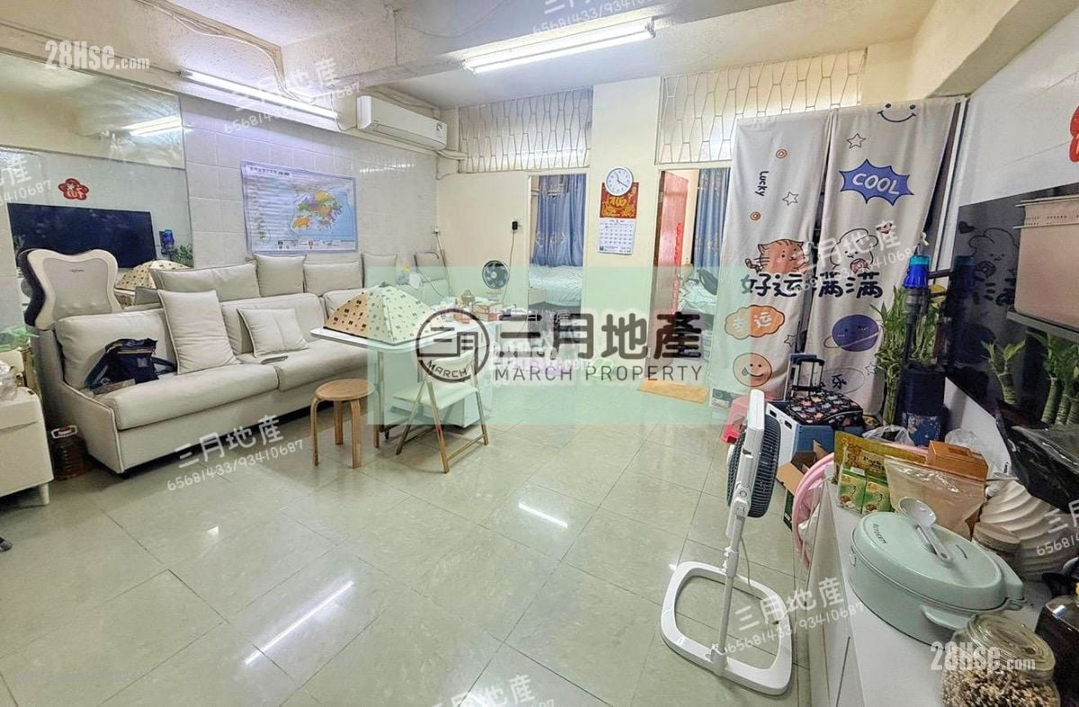 炮台街51號 租盤 3 房 , 1 浴室 521 平方呎