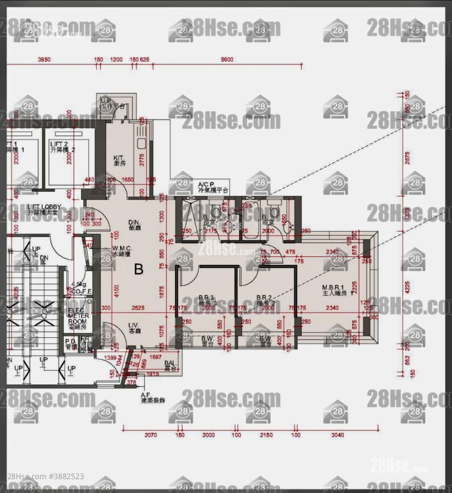 The Uptown Rental 3 Bedrooms , 2 Bathrooms 708 ft²