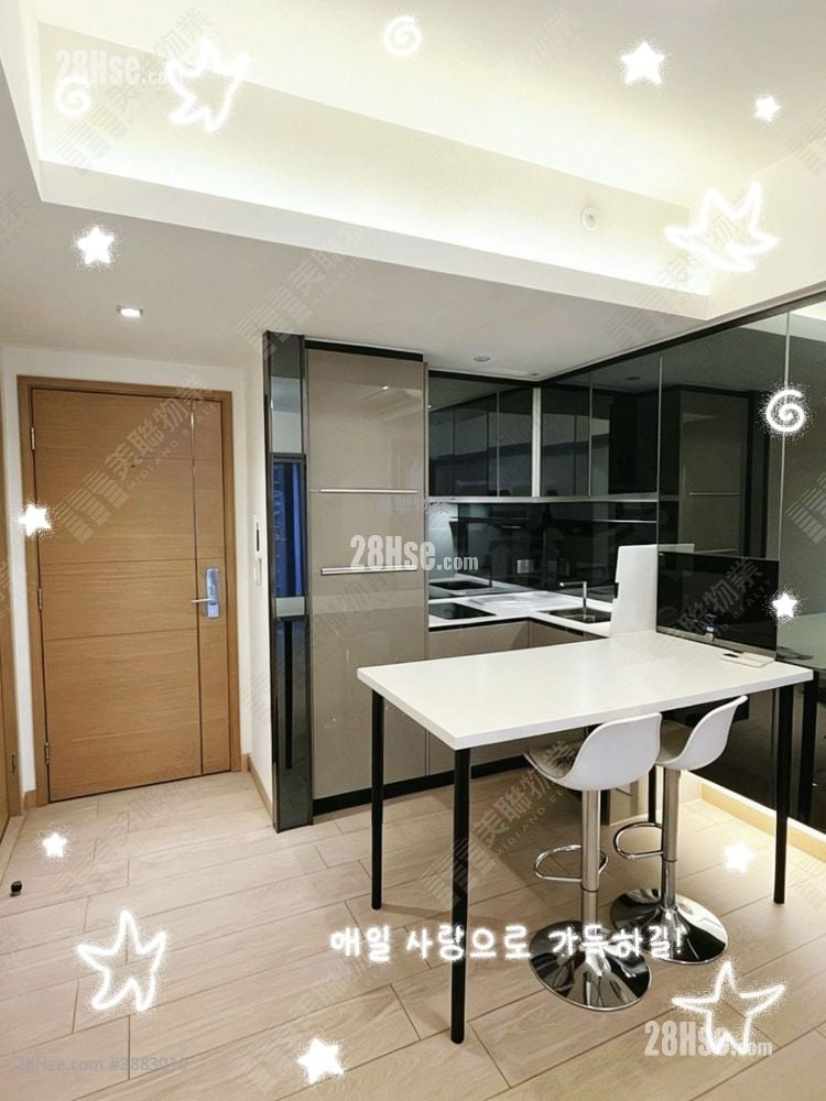 厨房: 东环 租盘 2 房 , 1 浴室 452 平方尺