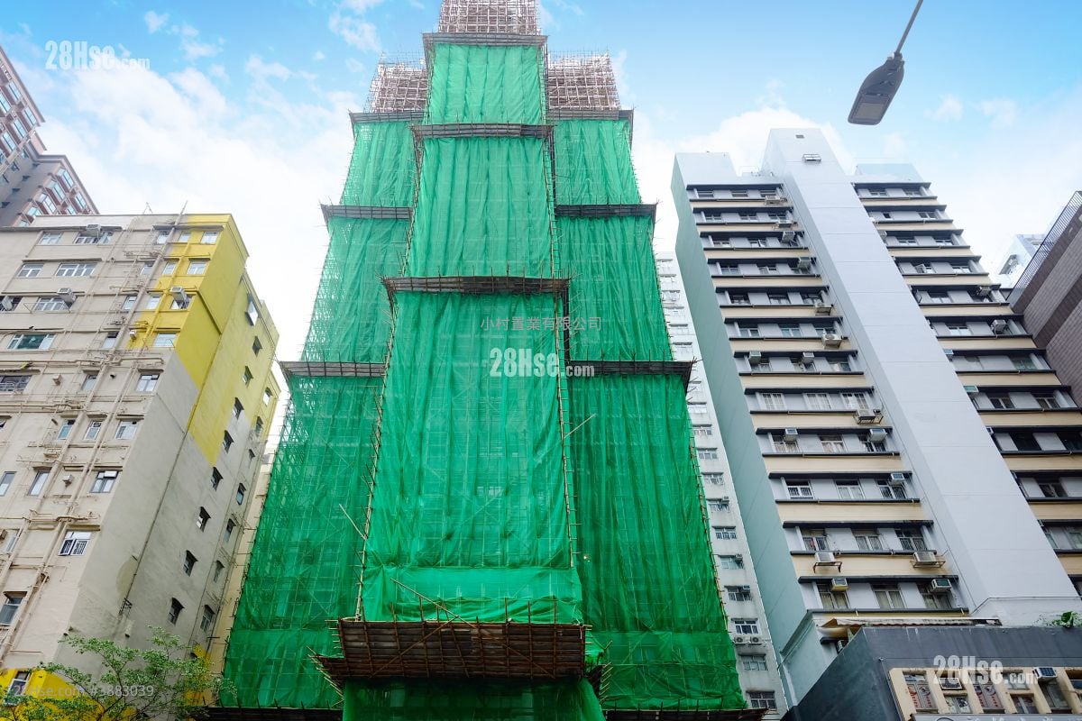 大厦外观: 金丰大厦 售盘 2 房 , 1 浴室 277 平方尺