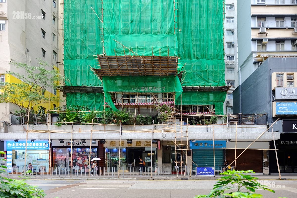 大厦入口: 金丰大厦 售盘 2 房 , 1 浴室 277 平方尺