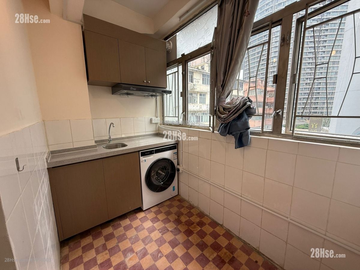 Kwun Chung Building Rental Studio , 1 Bathroom 190 ft²