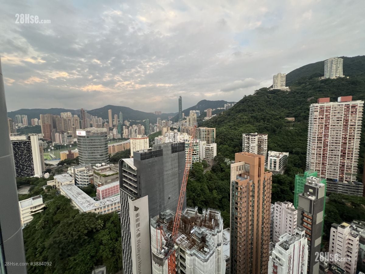 壹环 租盘 开放式间隔 , 1 浴室 320 平方尺