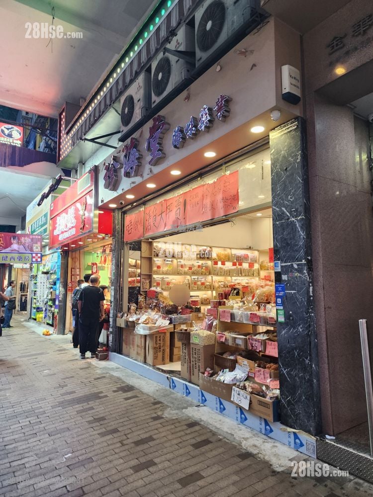 店铺 租盘 1,000 平方尺