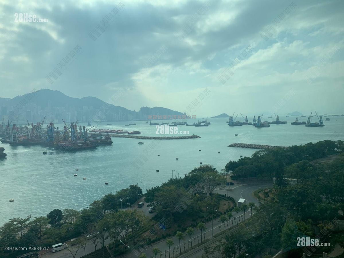 維港灣 租盤 3 房 , 2 浴室 786 平方呎