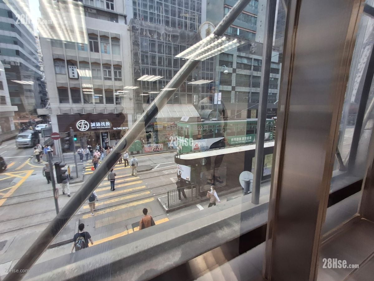 2.上環mtr 上蓋物業 低層向電車路2058呎全層自用,新裝,平租租40K