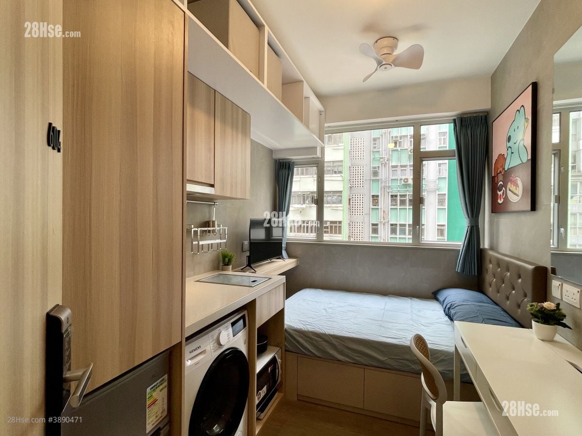 Kwong Tak Building (Mansion) Rental 148 ft²