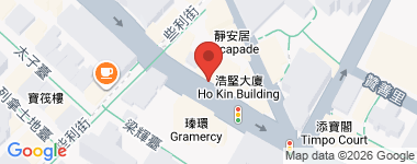 坚道单幢楼房 51室 高层 物业地址