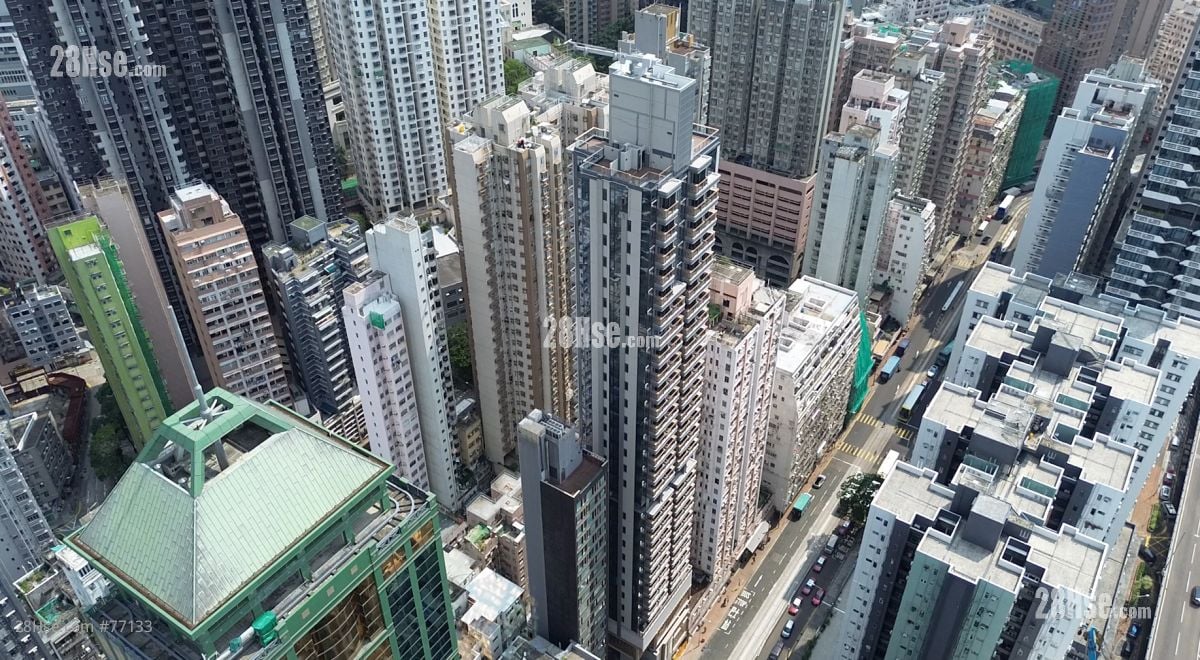 尚逸属于单幢式物业，提供161伙。