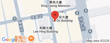 大安大廈 1室 低層 物業地址