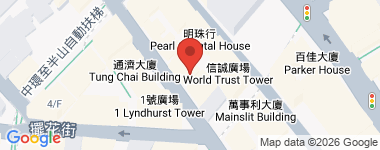 威靈頓街55號 4/F連天台 高層 物業地址