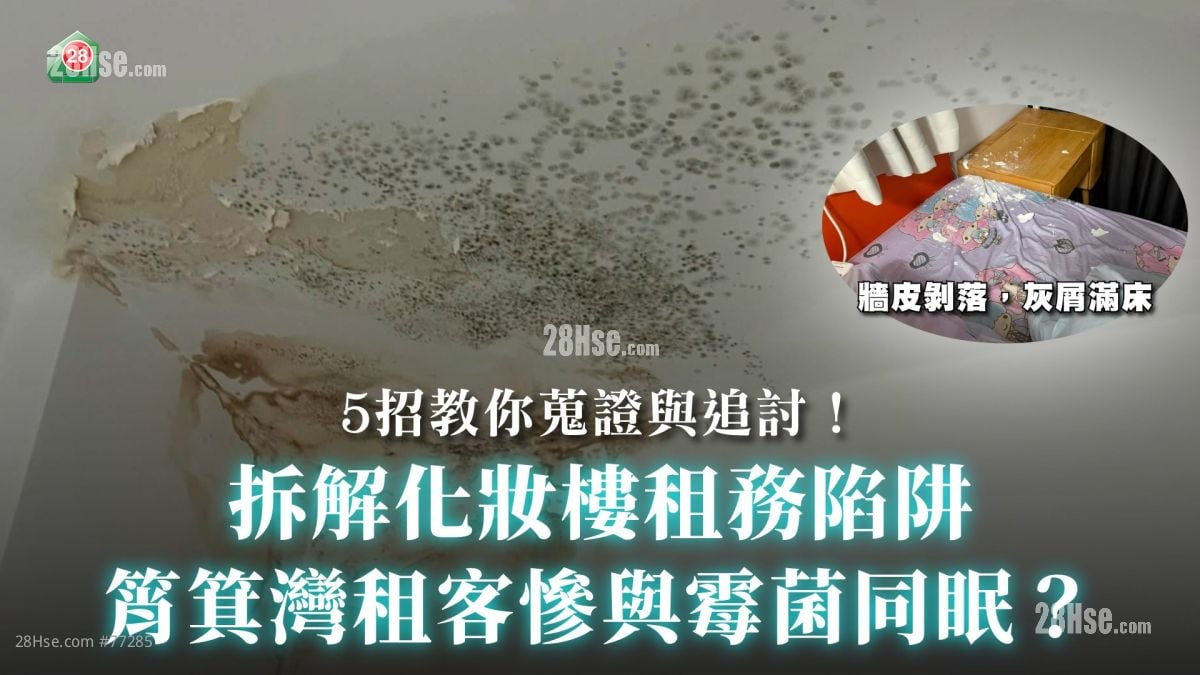 拆解化妆楼租务陷阱｜筲箕湾租客惨与霉菌同眠？｜5招教你蒐证与追讨！