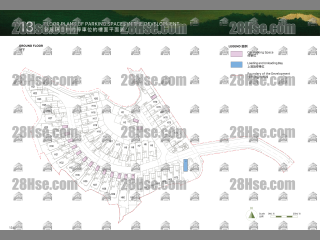 停车位平面图 平面图