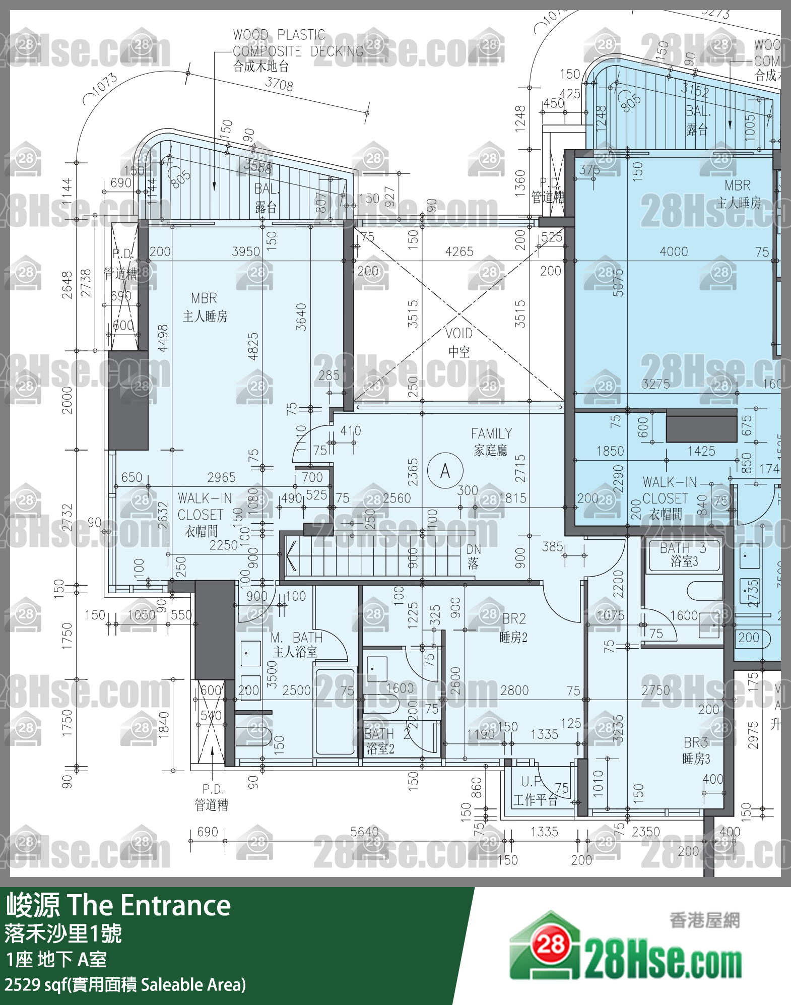 峻源 1座地下 A室 平面图