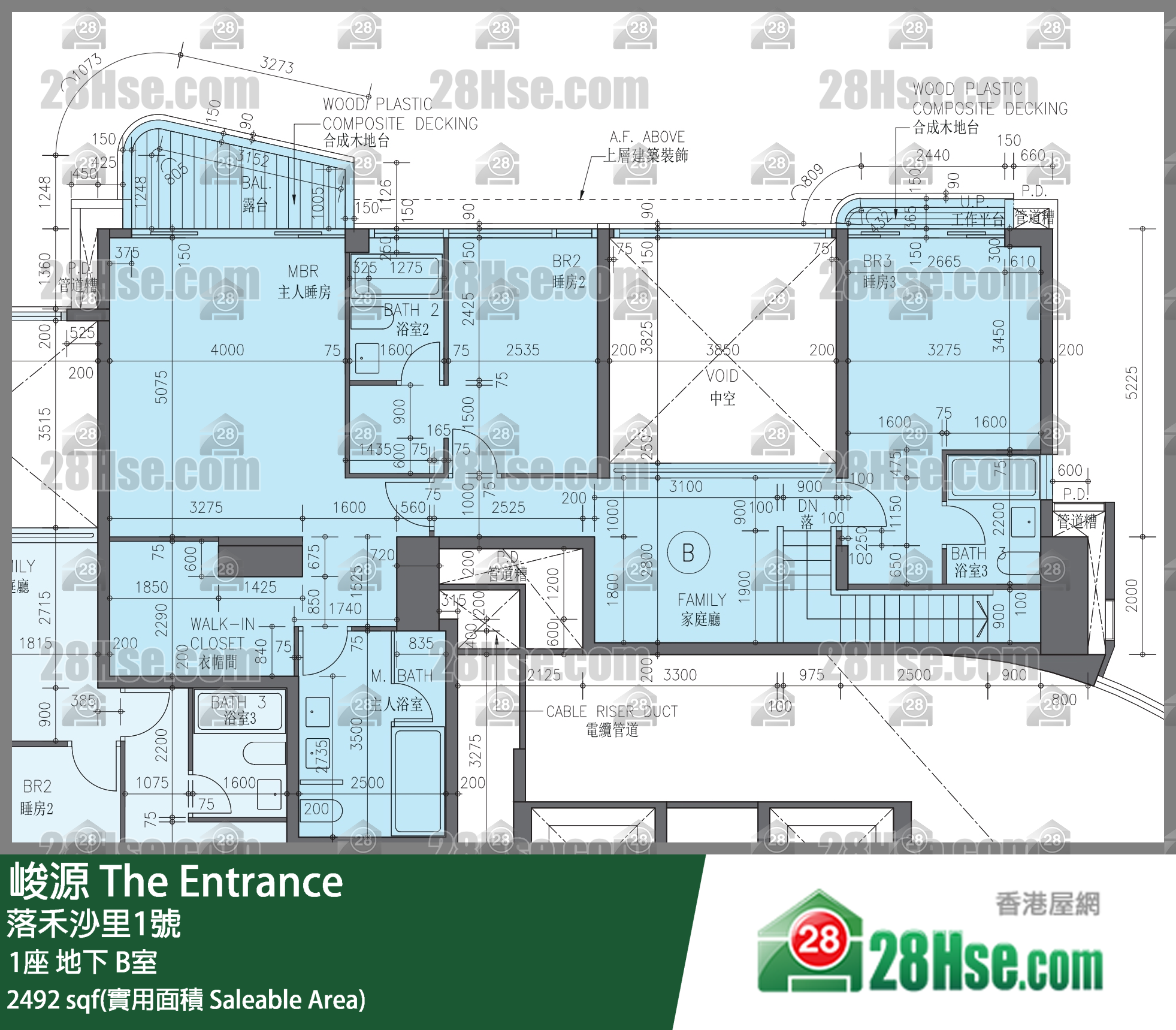 峻源 1座地下 B室 平面圖
