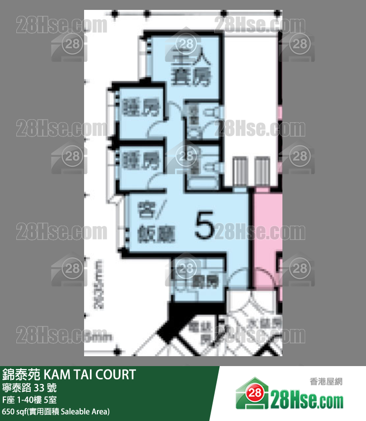 Kam Tai Court Unit FloorPlan (Provided by 28Hse)