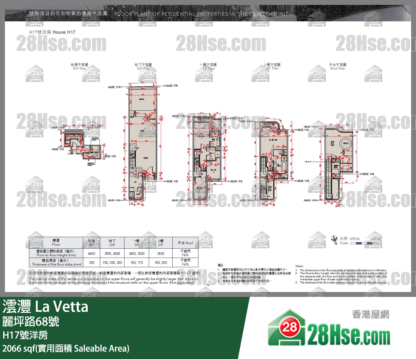 La Vetta Unit FloorPlan (Provided by 28Hse)