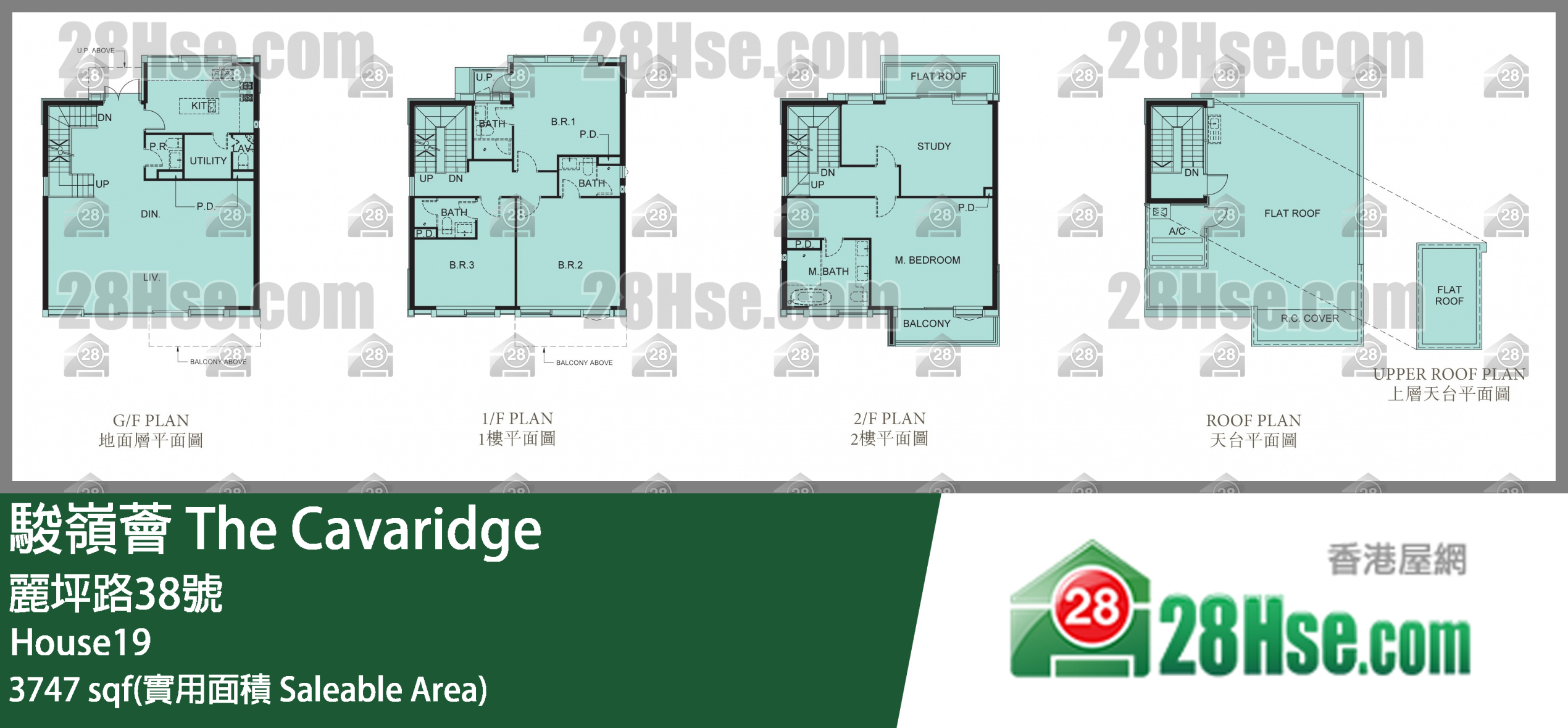 骏岭荟 洋房 House19 平面图