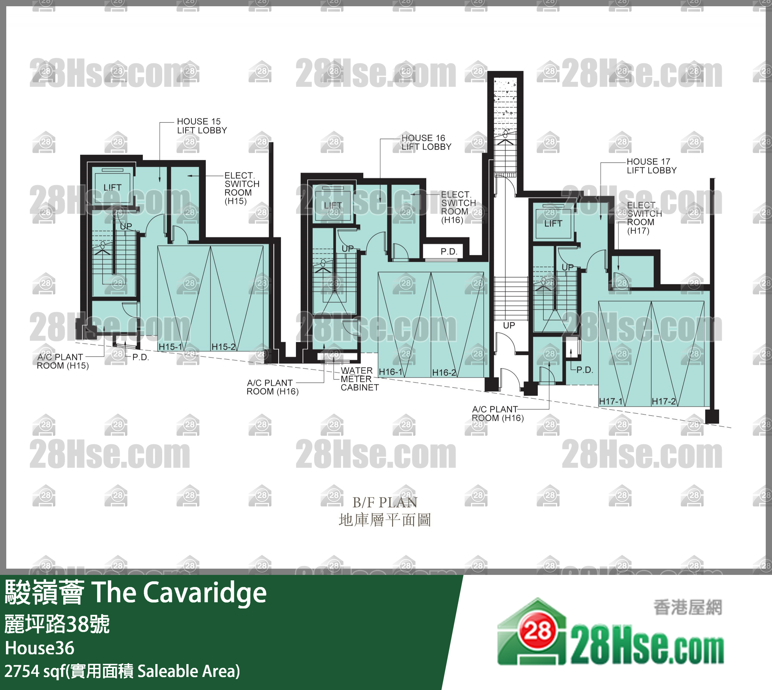 骏岭荟 洋房 House36 平面图