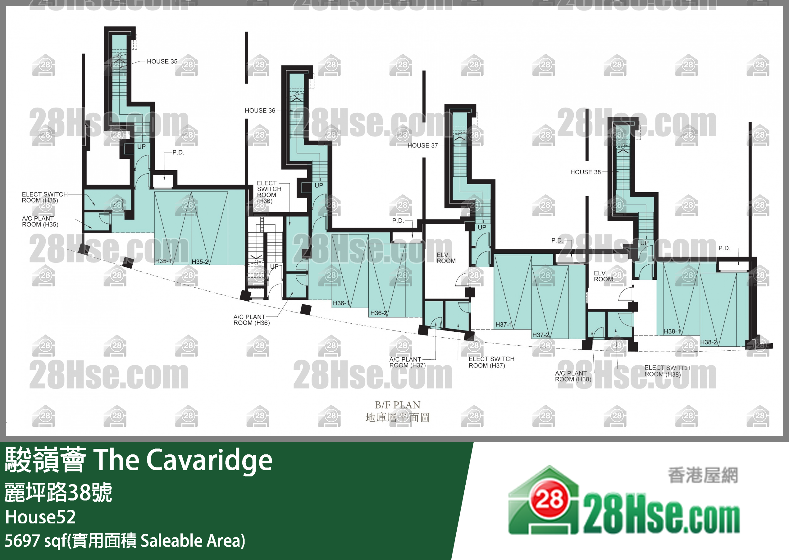 骏岭荟 洋房 House52 平面图
