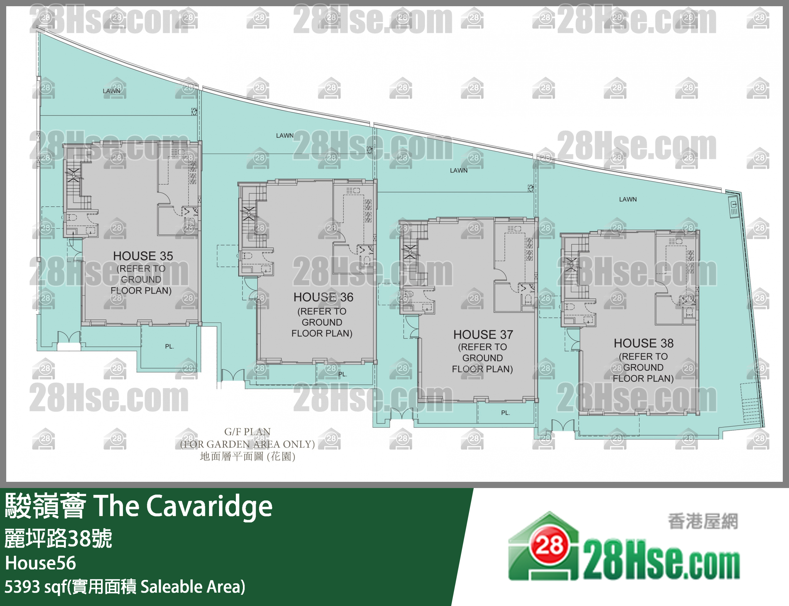The Cavaridge Unit FloorPlan (Provided by 28Hse)