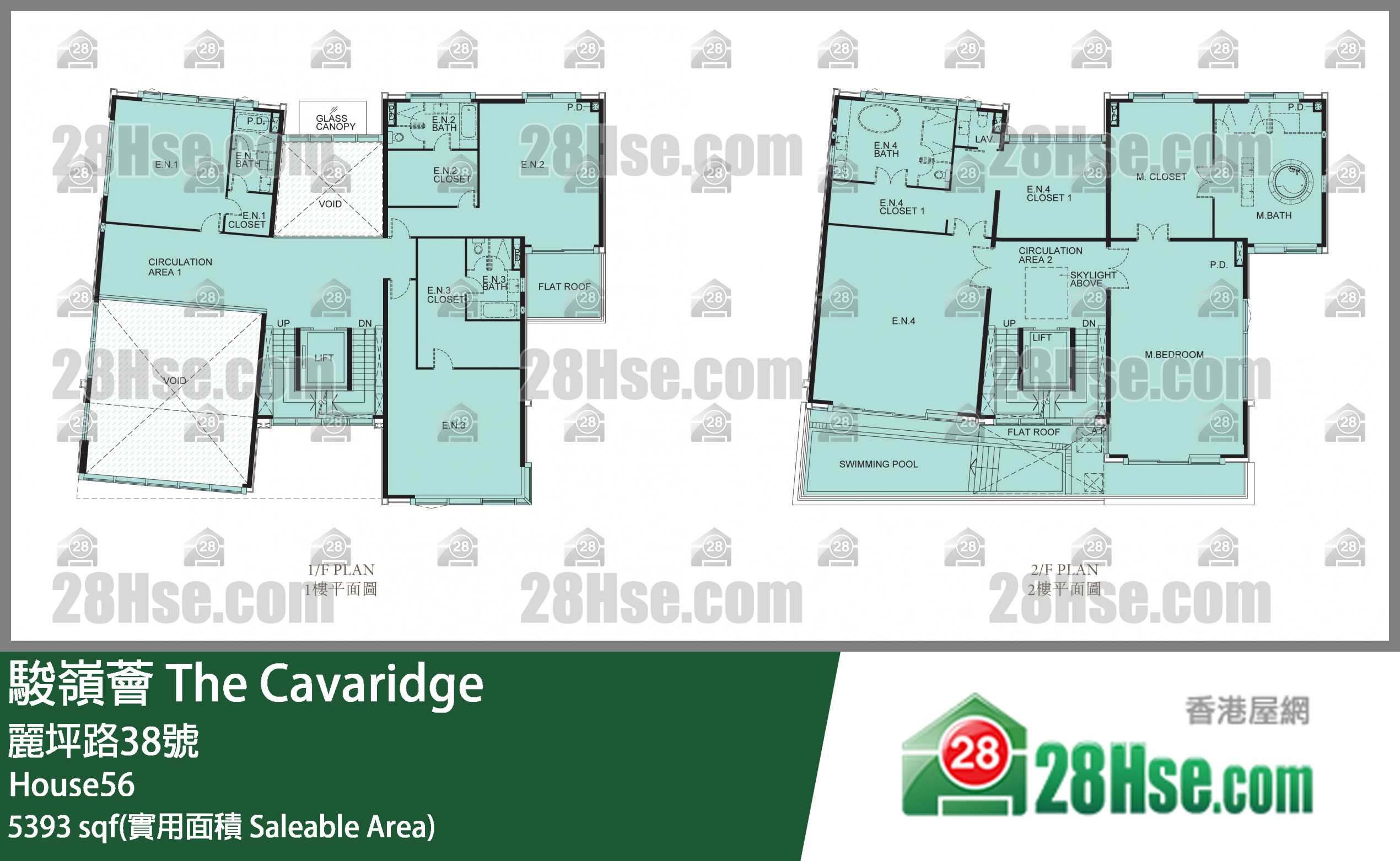 The Cavaridge Unit FloorPlan (Provided by 28Hse)