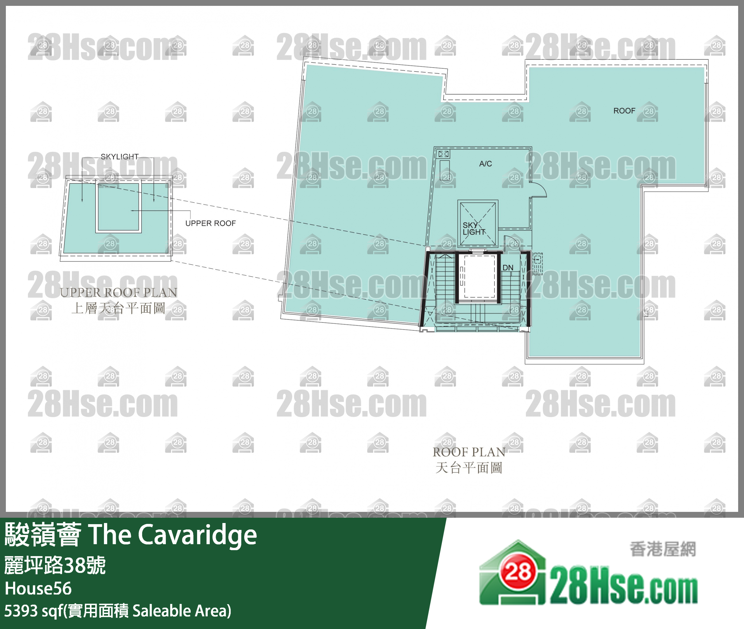 The Cavaridge Unit FloorPlan (Provided by 28Hse)