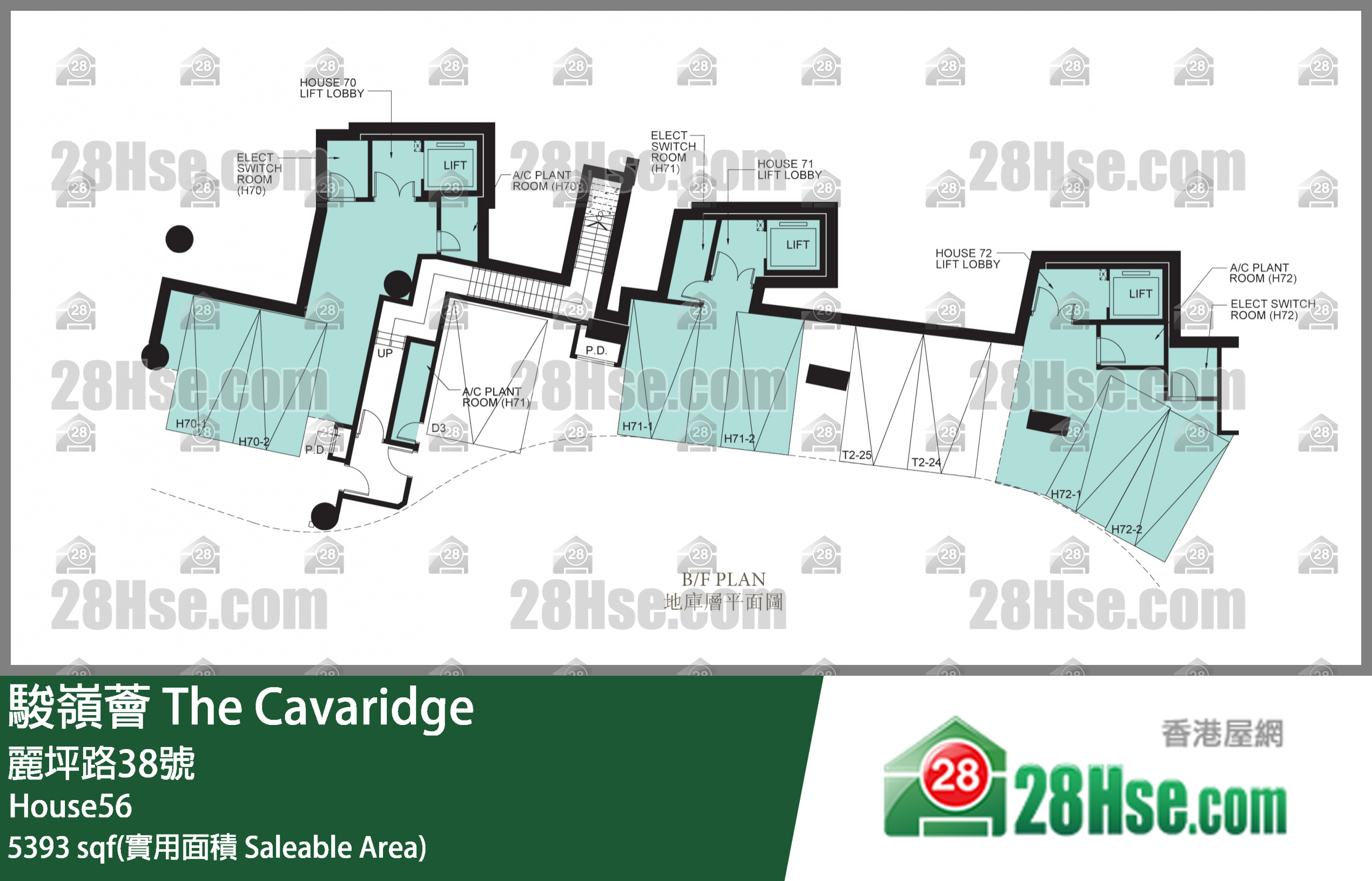 The Cavaridge Unit FloorPlan (Provided by 28Hse)