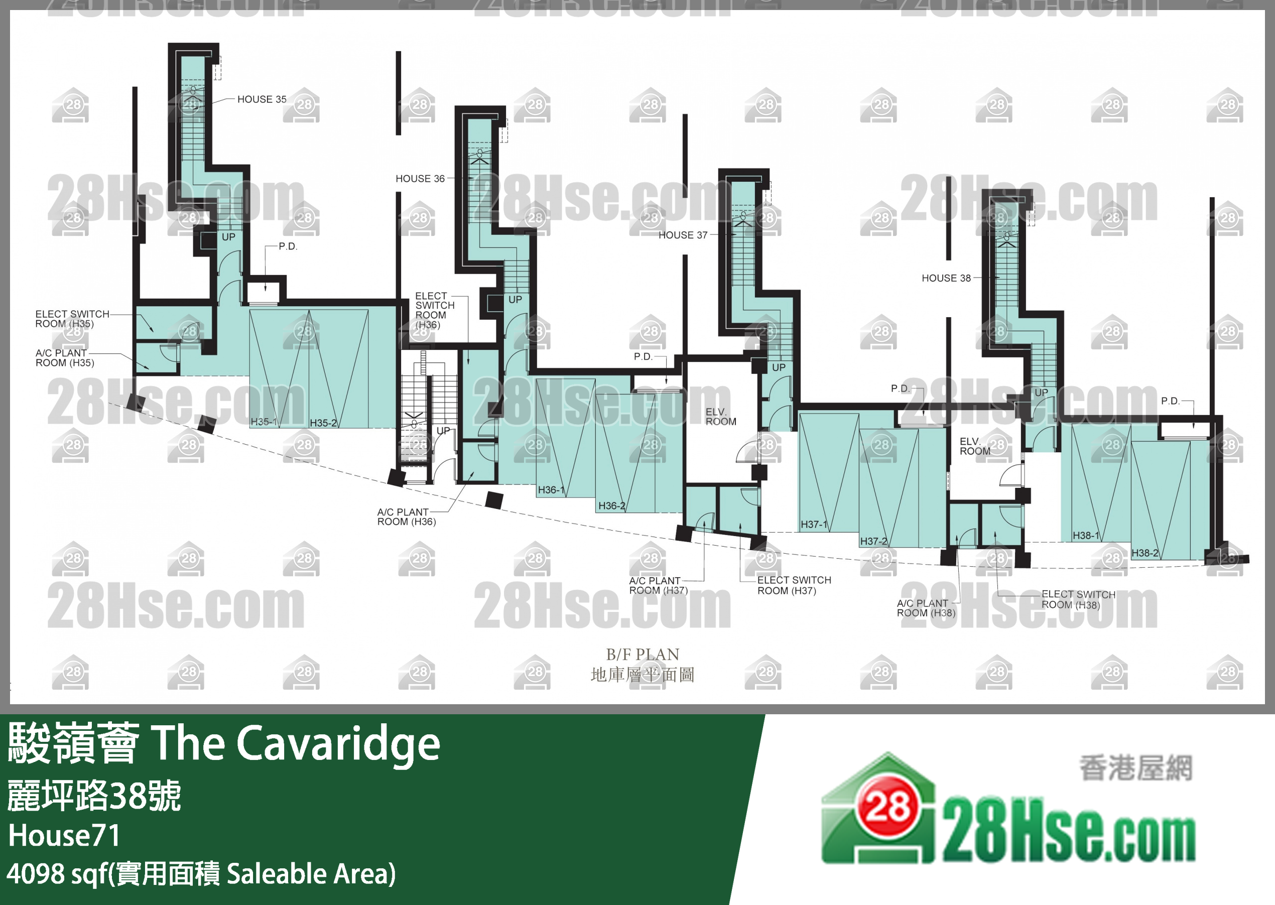 骏岭荟 洋房 House71 平面图