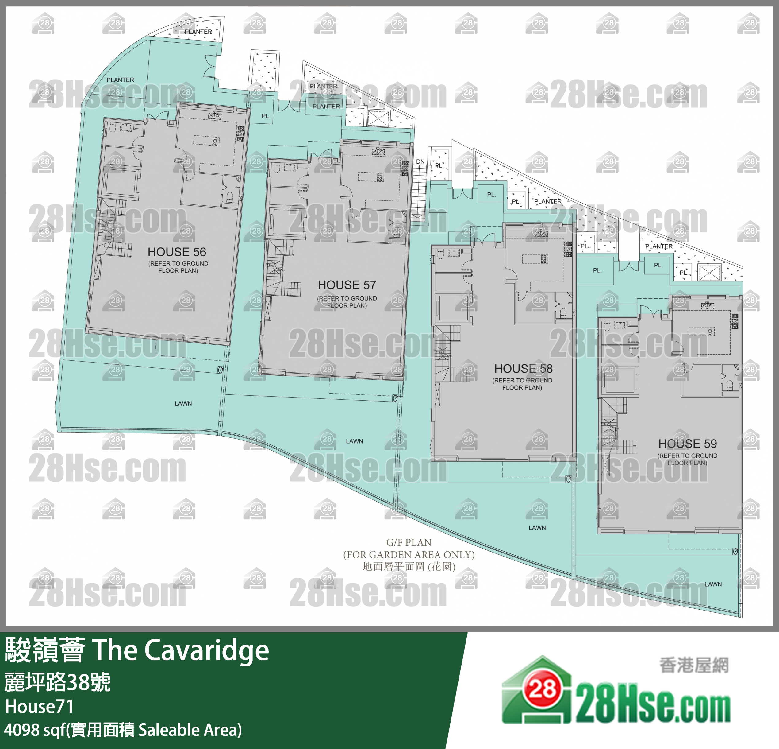 骏岭荟 洋房 House71 平面图