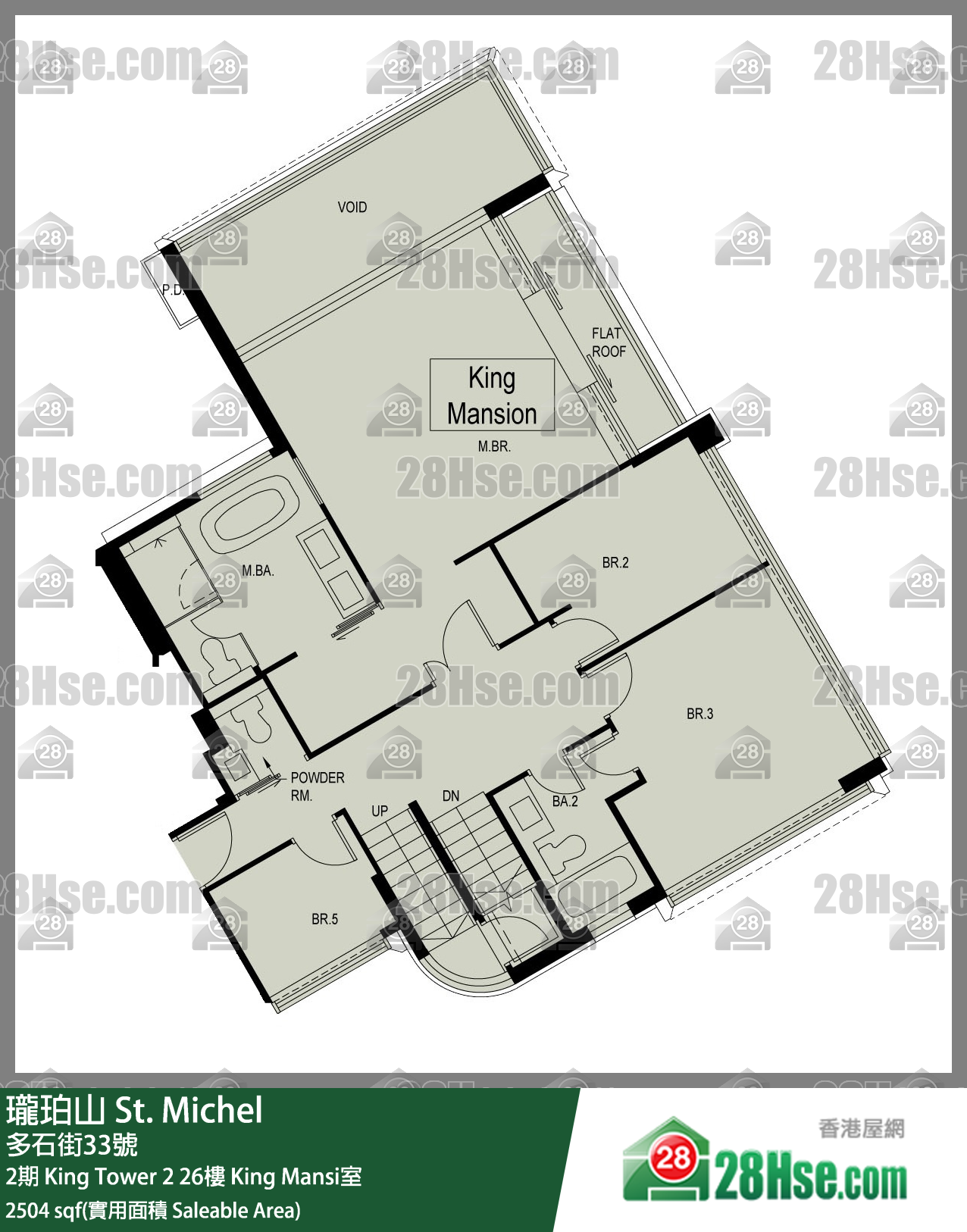 瓏珀山 2期King Tower 226樓 King Mansi室 平面圖